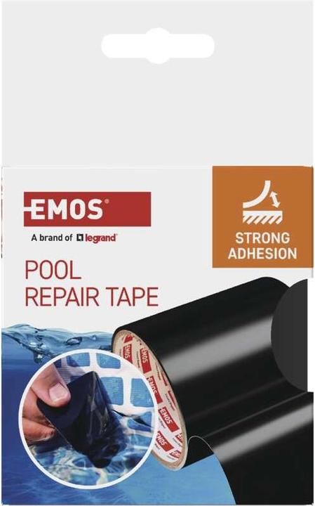 Produktbild Emos Reparaturklebeband für Schwimmbecken, 1 m x 100 mm, schwarz (100 mm)