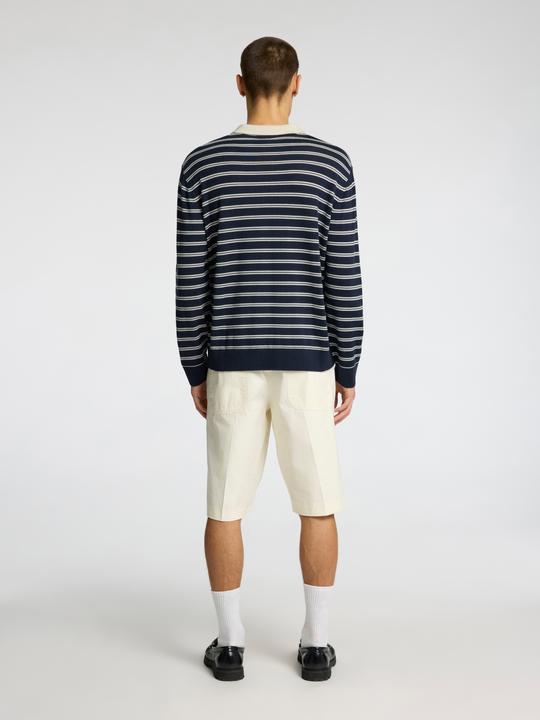 Actual product image Selected Homme 100% Merinowoll Langarm-Poloshirt (XL)