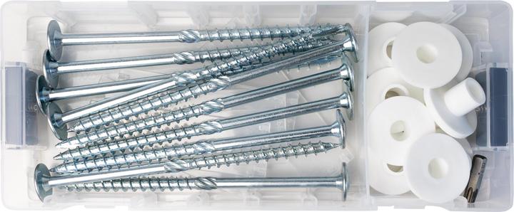 Produktbild Tox L-Boxx Micro Camping Zeltschrauben-Set 8x160 mm (21 Stk.) (21 Schrauben pro Stück)