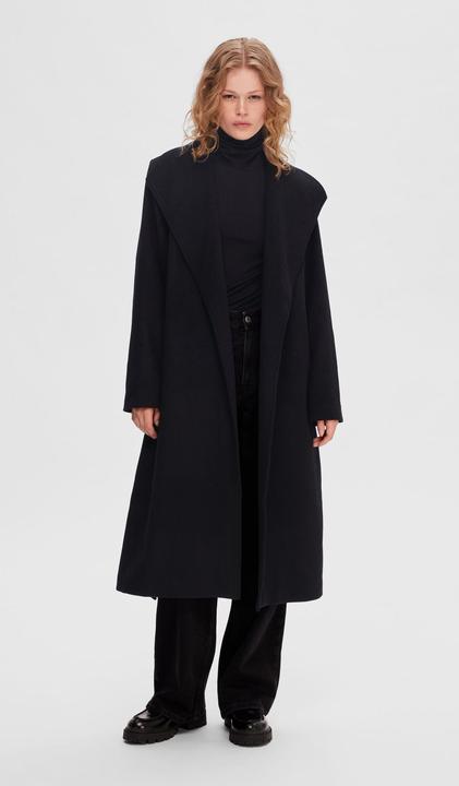 Image du produit Selected Femme Manteau de laine ceinturé (44)