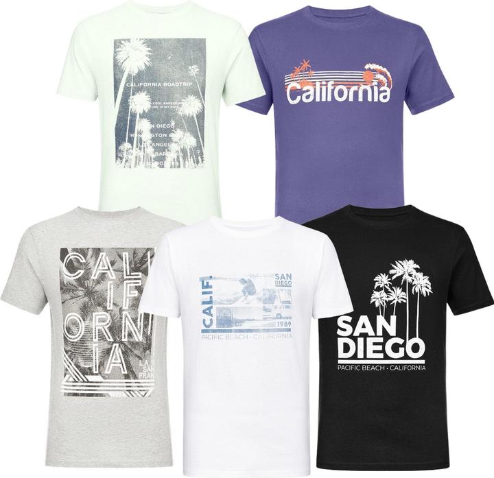 Produktbild Universal Textiles Pacheco TShirt (5erPack) (S)
