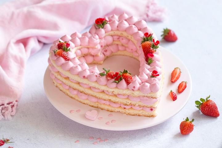 Immagine prodotto Städter Telaio per torte in acciaio inossidabile Cuore (26 cm)