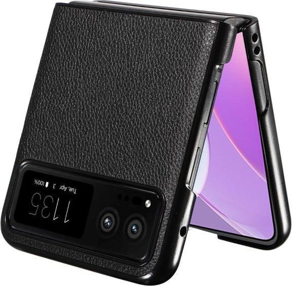 Image du produit MU Classic Série de couvertures de livres en cuir Litchi (Motorola Razr 40)
