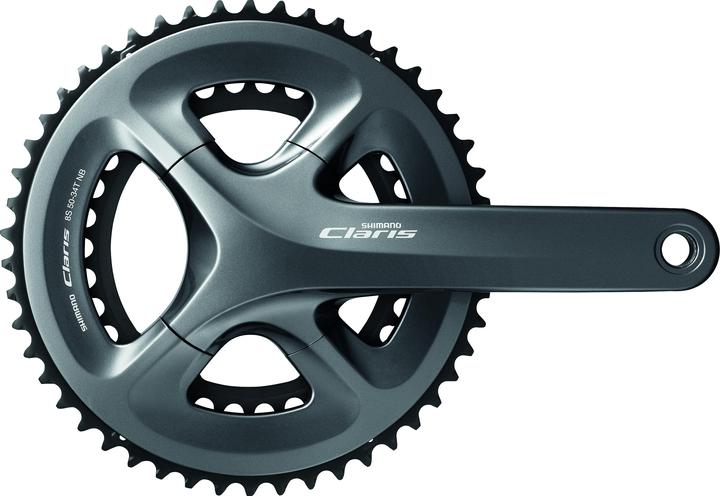 Produktbild Shimano Claris FC-R2000 Kurbelgarnitur 2x8-fach 50-34T (170 mm)