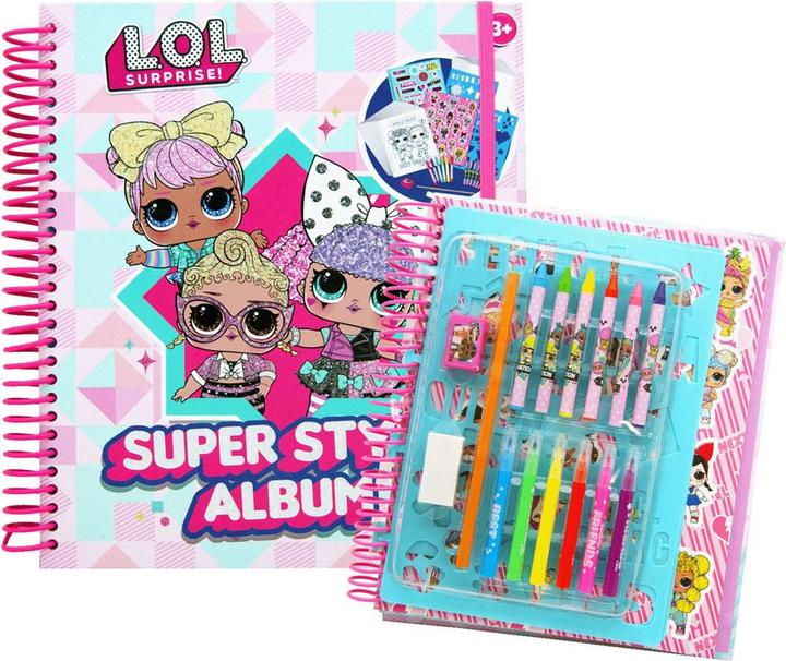 Produktbild L.O.L. Surprise! LOL. Super Style Album-Farbset