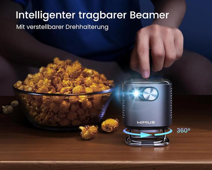 Actual product image WiMiUS Q2 Mini Beamer