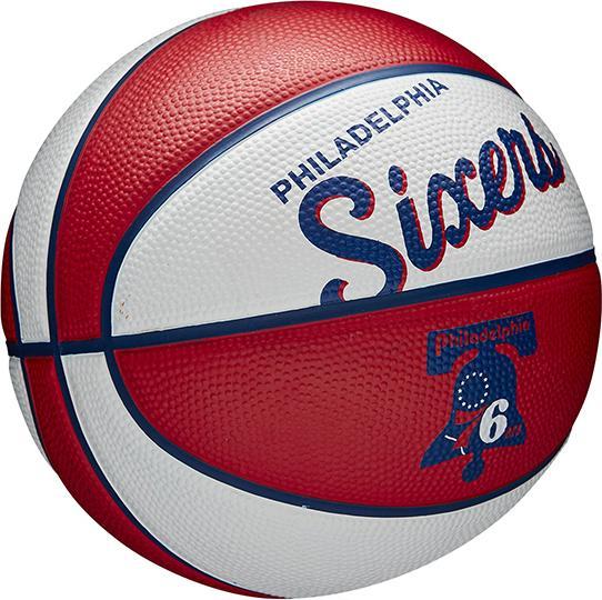 Produktbild Wilson Nba Team Retro Basketball Mini Phi 76ers