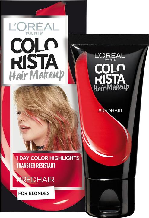 Immagine prodotto L'Oréal Paris L'Oreal Colourista Trucco per Capelli Tintura Temporanea per Capelli RossoCapelli