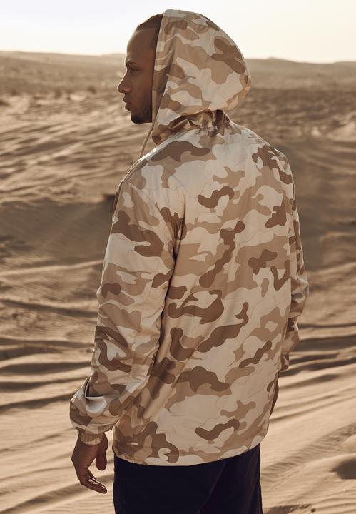 Actual product image Urban Classics Camo Pull Over Windbreaker (M)
