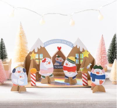 Actual product image Folia WOW Christmas craft kit MERRY CRAFTMAS, 133 pieces