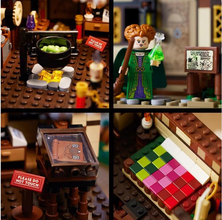 Actual product image LEGO Disney Hocus Pocus: The Sanderson Sisters' Cottage (21341, LEGO Ideas, LEGO Rare Sets)