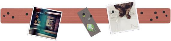 Produktbild Three by Three Magnetstreifen (Magnettafel, 71 x 6.5 cm)