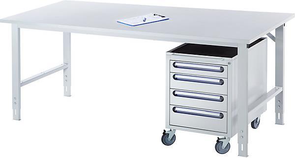 Actual product image RAU Worktable, height adjustable (75 cm, 100 cm)