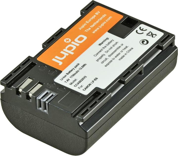 Jupio Dual Ladegerät Set für Canon LP-E6 + 2x Akkus (Set)
