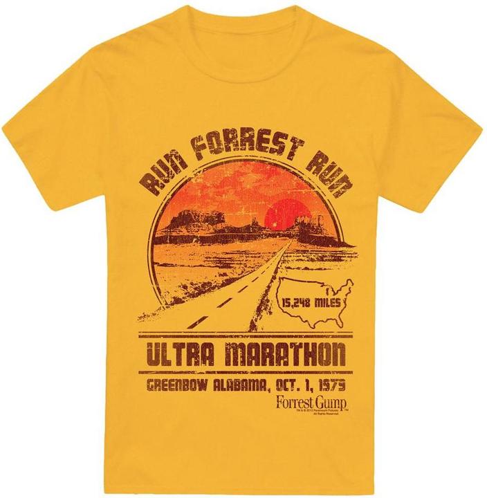 Actual product image Forrest Gump Mens Ultra Marathon T-Shirt (3XL)