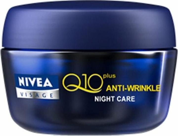 Produktbild NIVEA Anti-Falten Nachtcreme Q10 plus 50 ml (50 ml, Nachtcreme)