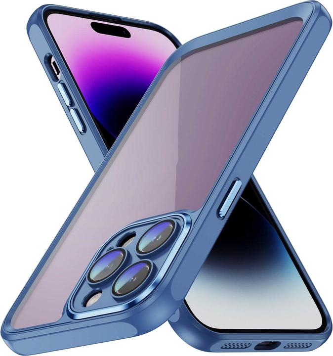 Produktbild Cover-Discount iPhone 15 Pro - Hülle mit Kameraschutz blau (Apple iPhone 15 Pro)