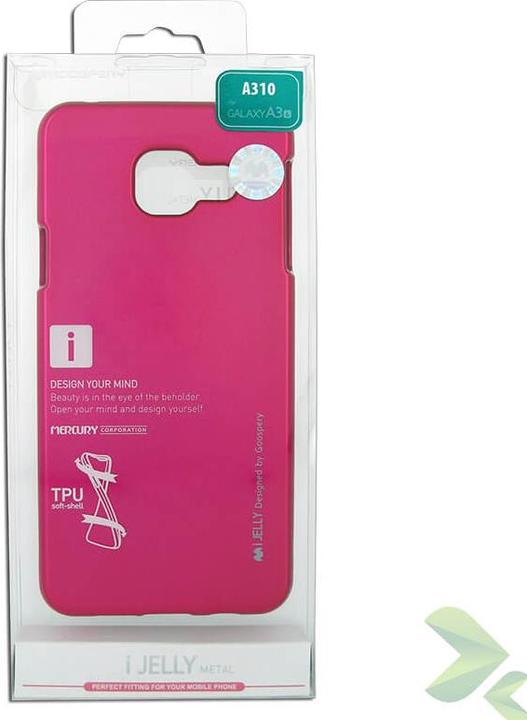 Immagine prodotto I-Jelly - Hülle für Samsung Galaxy A3 (2016) (rosa) (Samsung Galaxy A3 (2016))