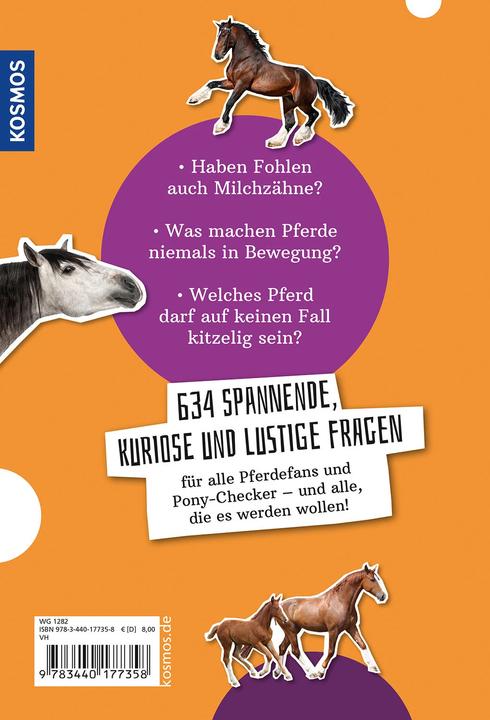 Actual product image Kosmos Mein Pferdequiz (German, Gea Olbricht, Carola Henke, 2023)