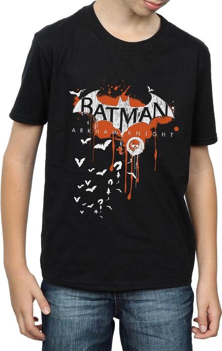 Image du produit Garçons - Batman Arkham Knight Halloween Logo Art T-Shirt (152, 158)