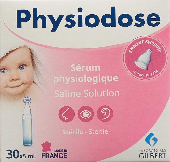 Image du produit Physiodose Solution saline physiologique (30 pièce(s))