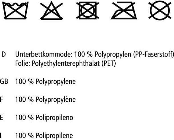 Produktbild Wenko Unterbettkommode