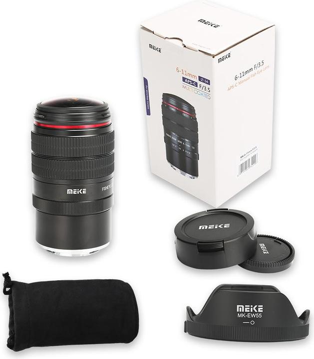 Actual product image Meike 6-11mm f/3.5, Sony E (Sony E, APS-C / DX)