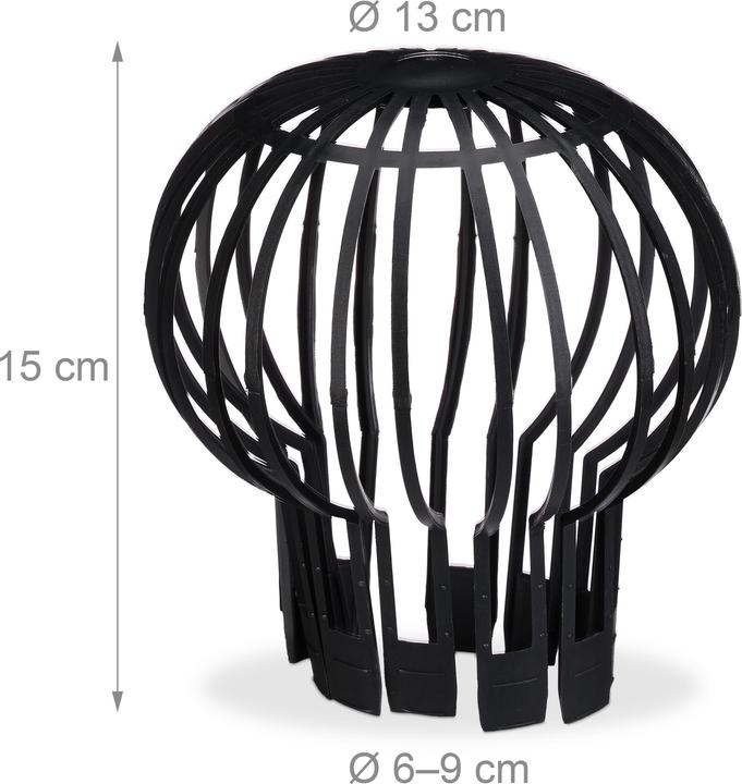 Actual product image Relaxdays Gutter leaf guard
