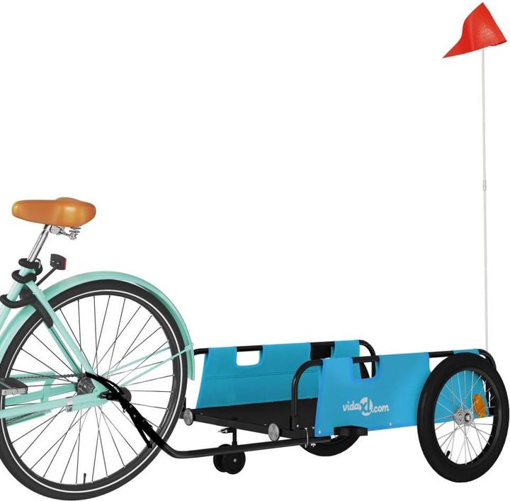 Immagine prodotto VidaXL Fahrradanhänger Oxford-Gewebe & Eisen