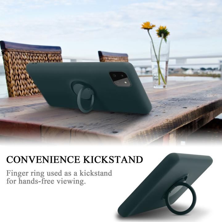 Produktbild Cadorabo TPU Liquid Ring Silicone Case Hülle (Samsung Galaxy A22 5G)