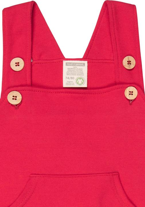 Actual product image loud + proud Dungarees (86, 92)