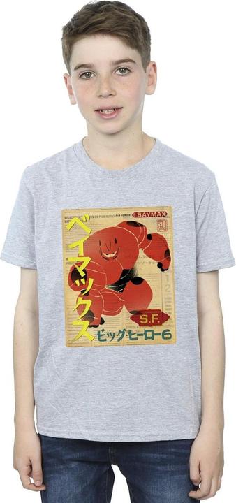 Image du produit Disney - T-shirt BIG HERO BAYMAX BAYMAX NEWSPAPER - Garçon (116)