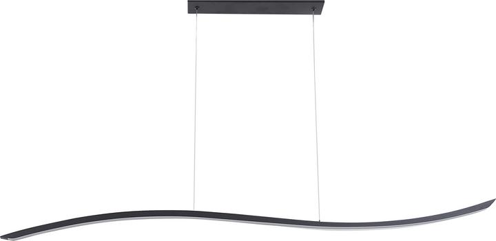 Immagine prodotto Beliani Lampada a sospensione LED nera a forma di onda CALAO (1250 lm)