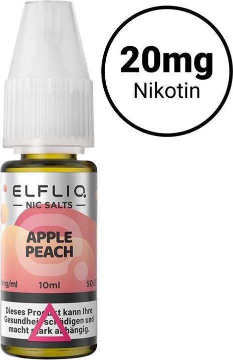 Produktbild Elfbar Elfliq (Pfirsich, Apfel)