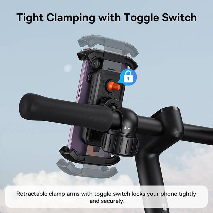 Immagine prodotto Baseus Portabici QuickGo per telefoni (nero)