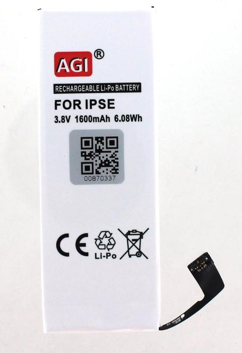 Produktbild AGI Akku kompatibel mit Apple APN 616-00107 - Akku - 1.600 mAh
