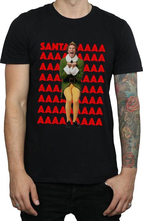 Produktbild Elf Buddy Santa Scream TShirt (XL)