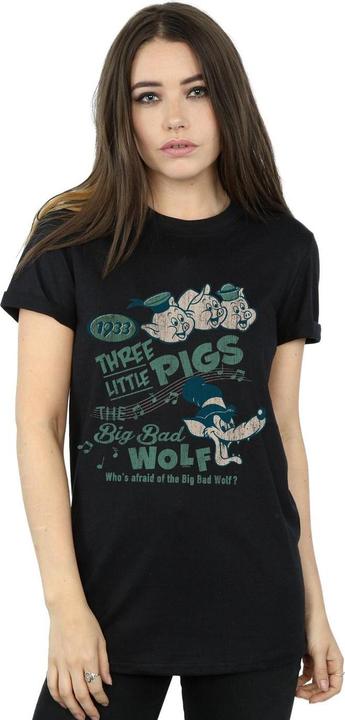 Produktbild Disney Three Little Pigs Who's Afraid Of The Big Bad Wolf TShirt (3XL)
