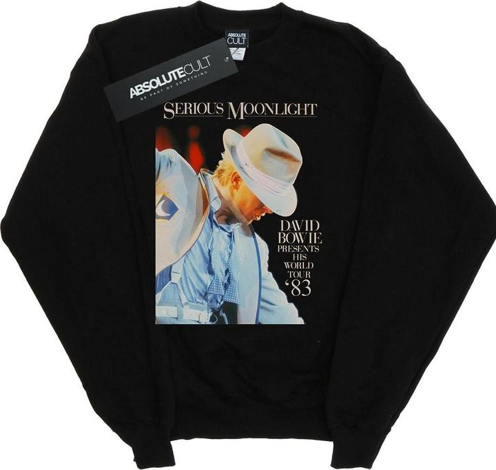 Produktbild David Bowie Serious Moonlight Sweatshirt (S)