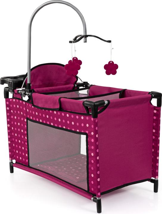Actual product image Bayer Multifunctional bed for dolls up to 46 cm (62667AA)
