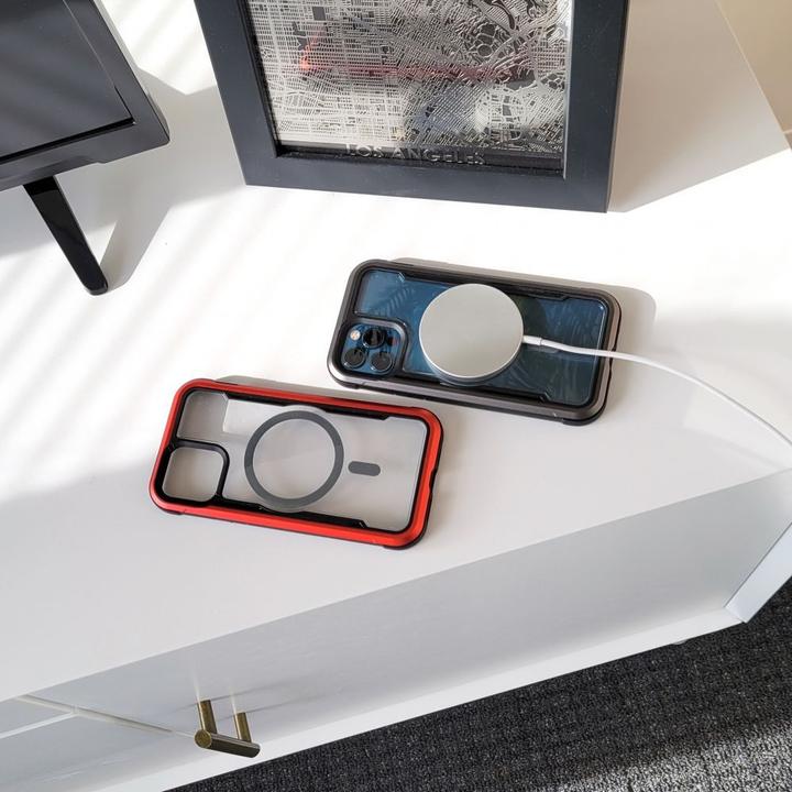 Image du produit X-Doria Etui sécurisé pour iPhone 14 Pro Max avec coque armée MagSafe bleue (Apple iPhone 14 Pro Max)