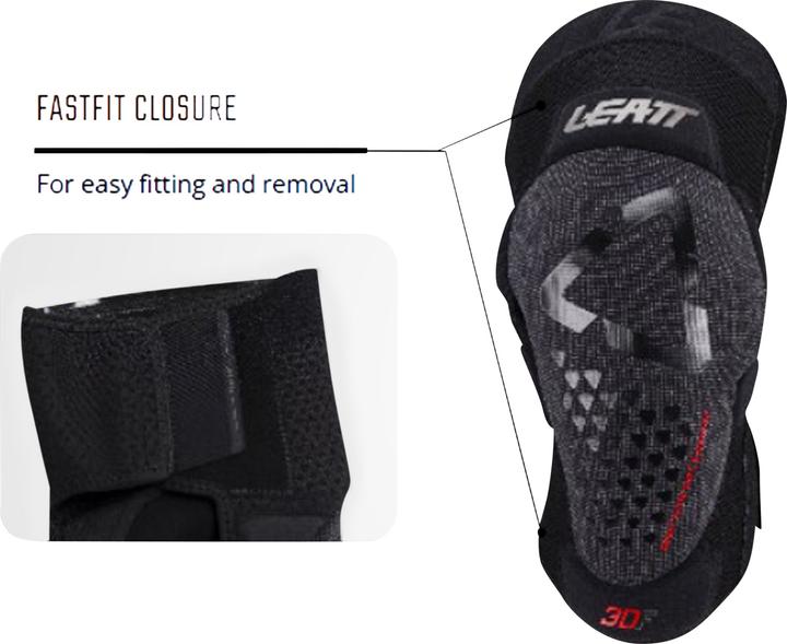 Produktbild Leatt Knee Guard 3DF 5.0 Evo FastFit V25 (XL, Knieschoner)