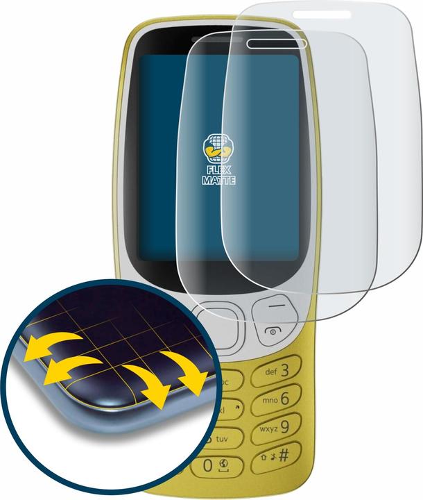 Image du produit BROTECT Full-Screen Protection Mat (2 pièce(s), Nokia 3210)