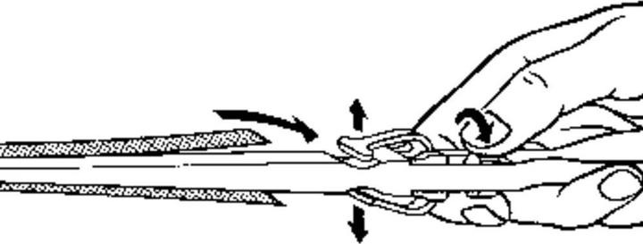 Actual product image RoNa Quick tension emery file 2 (127 mm)