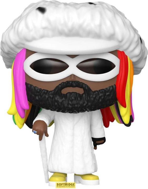 Actual product image Funko George Clinton POP! Rocks Vinyl Figurine 9 cm