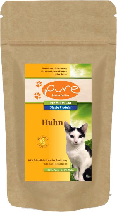 Produktbild Pure Naturfutter Premium Cat Single-Protein getreidefrei Huhn (Adult, 1 Stk., 1500 g)