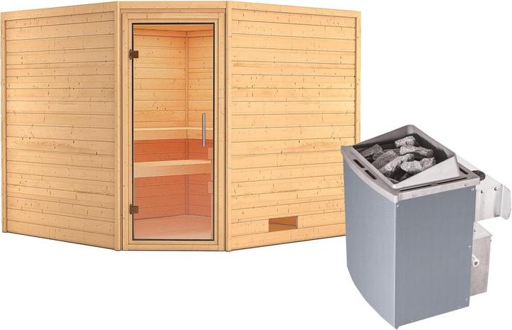 Actual product image Karibu Leona without roof rim (9 KW internal control)