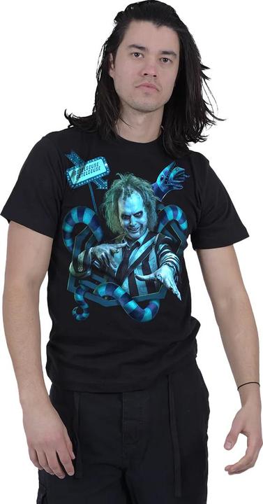 Immagine prodotto Beetlejuice Maglietta Verme delle Sabbie Portale Adulto Unisex (M)