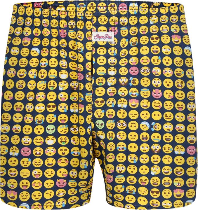Produktbild Sugar Pine Vintage-Boxershorts Emoticon (M, Einzelpack)