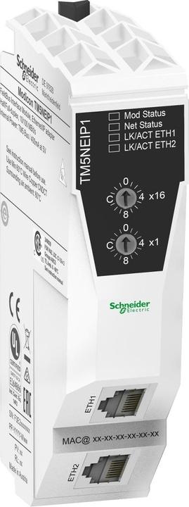 Actual product image Schneider Electric TM5NEIP1 TM5 bus coupler
